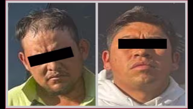 Elementos de la Secretaría de Seguridad del Estado de México detuvieron en Texcaltitlán a dos presuntos integrantes de La Familia Michoacana