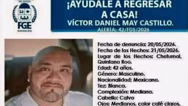 Desaparece Víctor Daniel May, el taxista que se hizo viral por riña en jardines