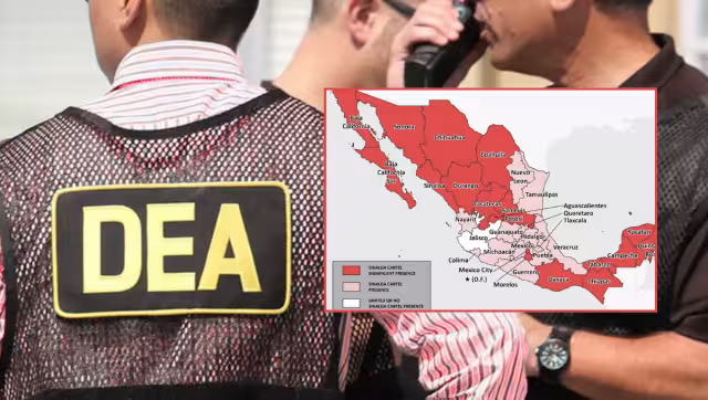 La DEA identifica presencia significativa del Cártel de Sinaloa y operación del CJNG en Campeche, según la NDTA 2025.