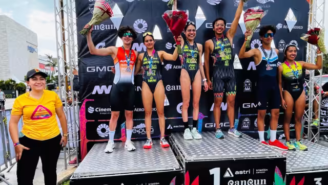 Segunda edición del Triatlón Astri Cancún 2024,