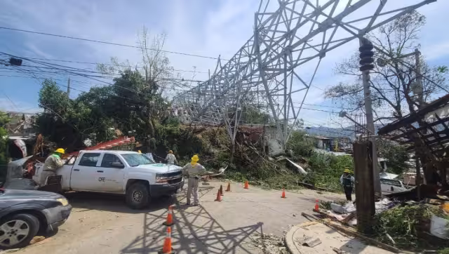CFE terminó el patrullaje de la infraestructura, reportando que se tienen daños en 137 estructuras de líneas de alta tensión