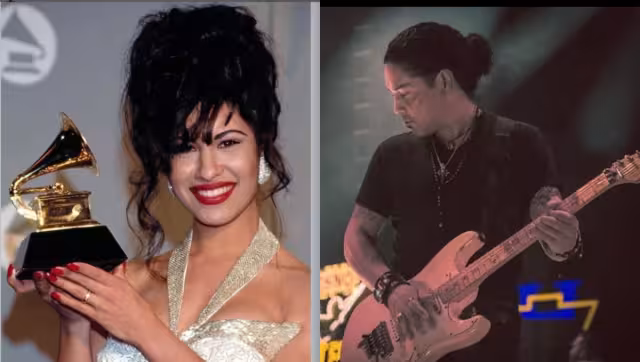 Selena y Chris Pérez se conocieron cuando él llegó como guitarrista de su banda