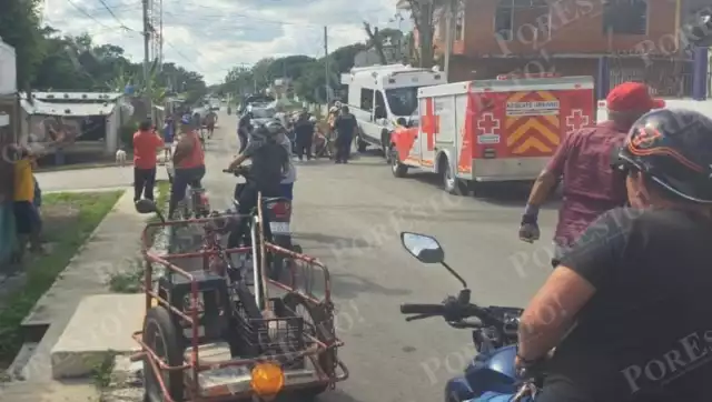 Motociclista resulta herido tras choque con camioneta foránea en Champotón