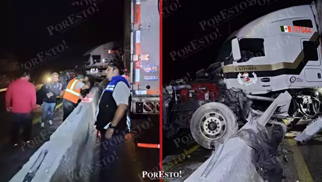 Primer accidente del año en la curva del diablo deja daños materiales y caos vial