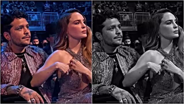 Belinda y Nodal fueron la pareja del momento en los Premios Billboard 2021. Foto: Twitter @flawlessnodeli