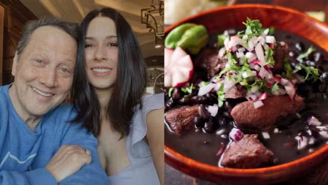 Rob Schneider acostumbra comer frijol con puerco y lo presume en sus redes sociales
