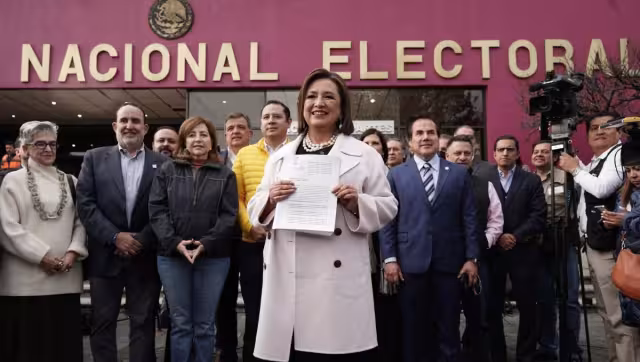 La Sala Especializada del Tribunal Electoral del Poder Judicial de la Federación multó con 38 mil 383 pesos a la precandidata presidencial del Frente Amplio por México, Xóchil Gálvez