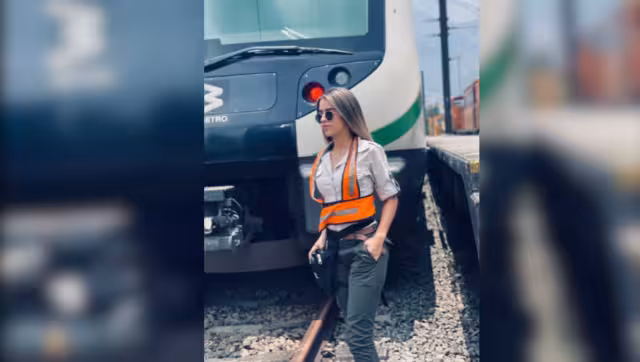 La conductora del metro que está conquistando Tiktok. Foto: Especial