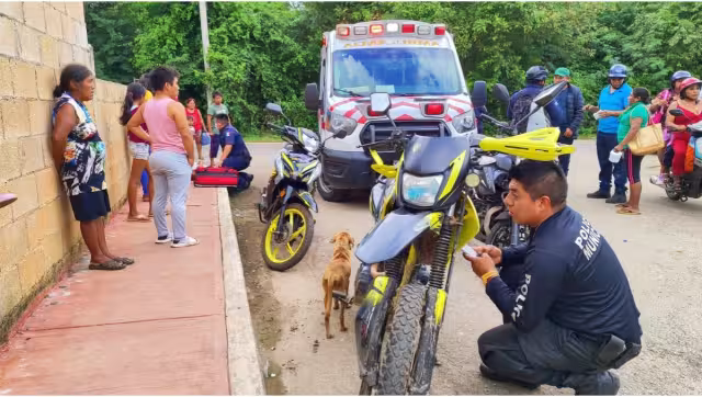Al aplicarle la prueba de alcoholimetría, al causante arrojó la cantidad de 152 mg/100 ml, por lo que fue trasladado al cuartel Morelos
