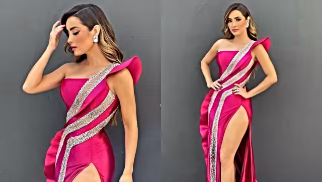 La novia de Carlos Rivera no pudo evitar conmoverse durante el matutino de TV Azteca. Foto: Instagram