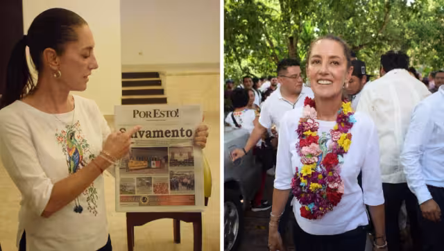 Claudia Sheinbaum envió un saludo a la Directora General Alicia Menéndez Figueroa