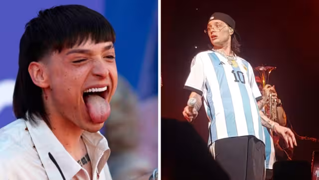 Peso Pluma tuvo una primera presentación en Argentina muy polémica