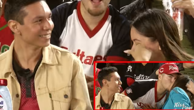 La joven prefirió besar a otro antes que a su acompañante