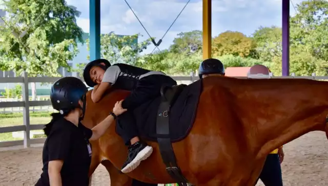 La equinoterapia permite trabajar de manera simultánea aspectos motores, emocionales y cognitivos