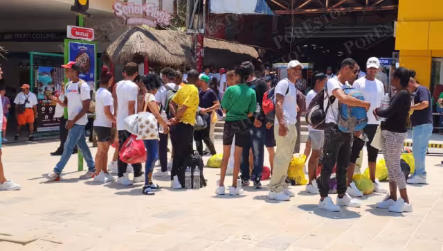 Fueron rescatados el  pasado domingo por el crucero Carnival Paradise