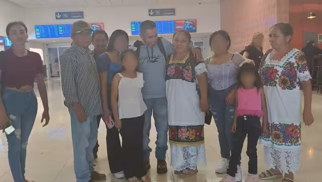 Juan Chan Cauich estuvo laborando casi cuatro años en San Francisco.