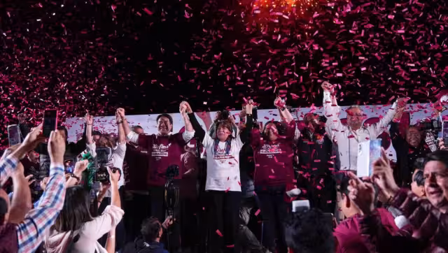 Delfina Gómez se convirtió en la primera mujer gobernadora del Estado de México