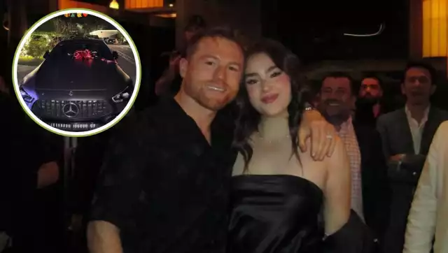Canelo Álvarez sorprendió a su hija con Emily con un lujoso regalo de Navidad