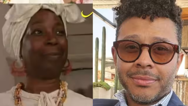 Kalimba y su tía. Foto: Especial
