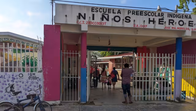 Desde muy temprano comenzaron a llegar los niños a este nuevo ciclo escolar