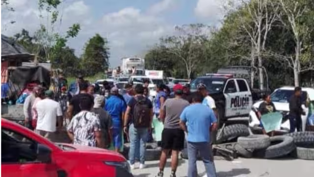 Habitantes exigen detener a un hombre que ha provocado temor en la población, al agredir a una persona de la tercera edad.