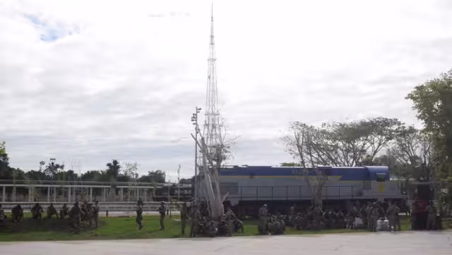AMLO llegó a Mérida para la inauguración del parque de La Plancha