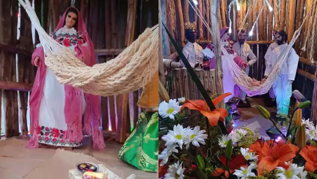 El pesebre se encuentra abierto al público