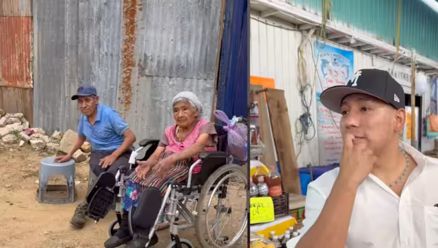 Yulay le regala 5 millones de pesos a unos abuelitos en Oaxaca