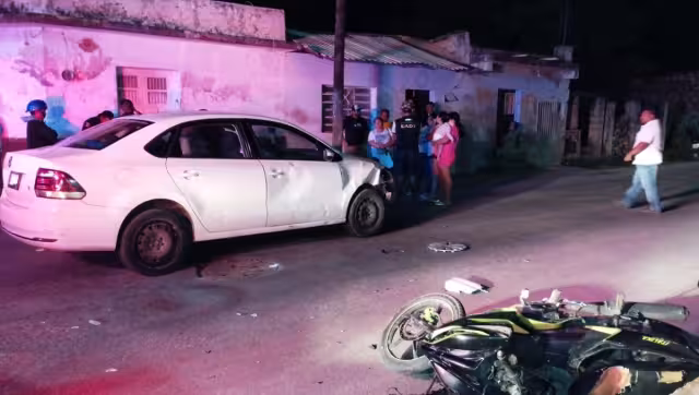 El lesionado fue enviado al hospital, pero con custodia policial para que no se diera a la fuga