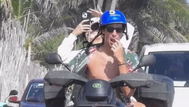 Los lugareños y turistas por igual fueron testigos del encanto de la recién casada actriz de Hollywood y su esposo