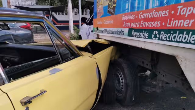 No hubo personas lesionadas en el accidente