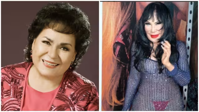 Luego de que Carmen Salinas fuera hospitalizada de urgencia debido a un derrame cerebral, medios de comunicación captaron a Lyn May en las instalaciones del hospital