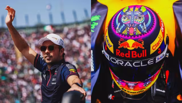 Checo Pérez subasta casco en 1.7 millones de pesos; la cifra será donada a Acapulco