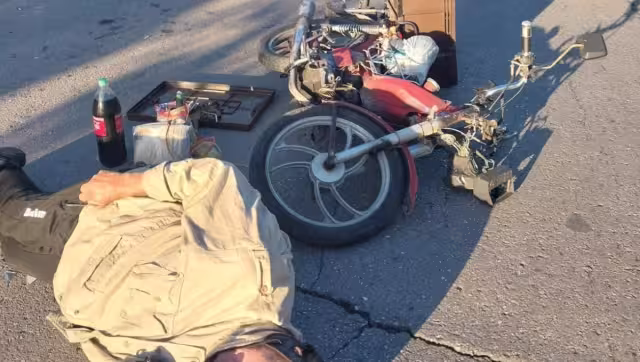 El guiador solicitó la intervención de su aseguradora para que se solucionara el hecho de tránsito