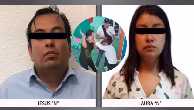 La pareja fue detenida luego de darse a conocer el video de la agresión