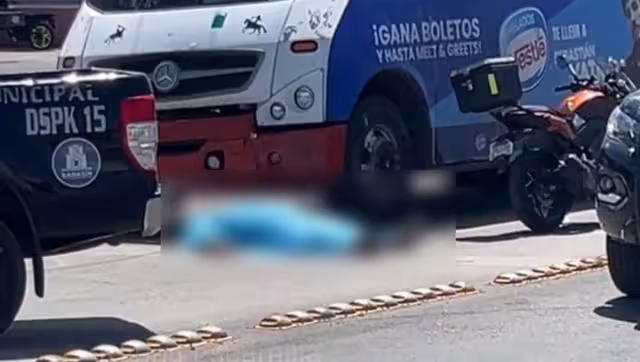 Camión de pasajeros y motocicleta protagonizan mortal accidente en Kanasín