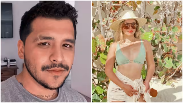 Christian Nodal causó polémica luego de que circulara un video donde aparece al lado de su exnovia, María Fernanda, festejando el 14 de febrero