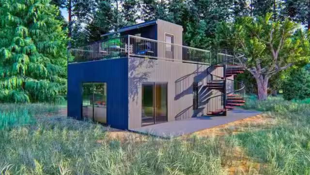 Las mini mansiones armables tienen una extensión de 50 metros cuadrados