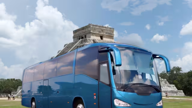 Un transporte estará operando desde la Estación Chichén Itzá del Tren Maya a la zona arqueológica