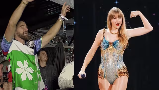 Taylor Swift y Travis Kelce. Foto: Especial