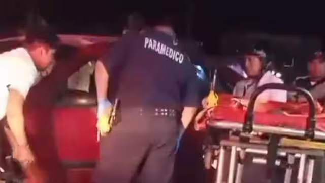 Agentes de la Policía Municipal se presentaron en la escena del accidente para tomar conocimiento del hecho