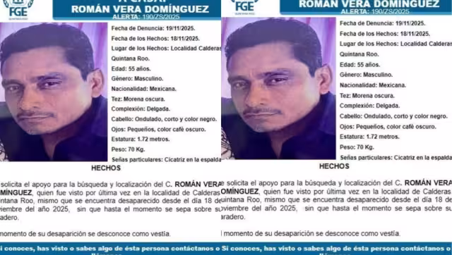 Alerta a habitantes de Calderitas desaparición de dos personas, piden reforzar la seguridad en la comunidad