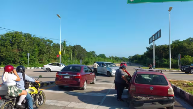 Los involucrados manifestaron su voluntad y de llegar a un común acuerdo para la reparación de los daños materiales