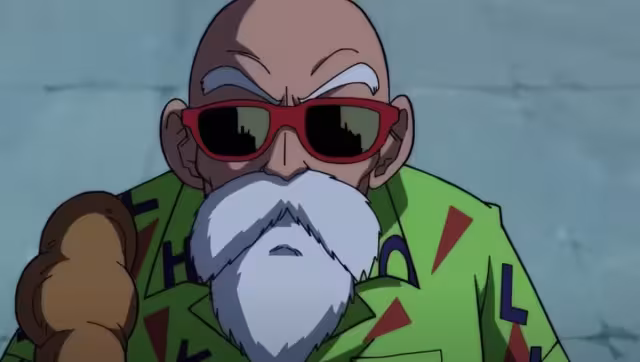 En la escena, la joven reitera su negativa a estar con el Maestro Roshi y él continúa forzando el encuentro