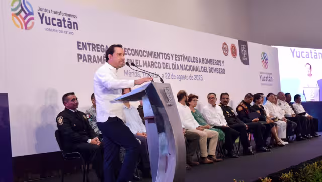 El Gobernador dijo que se considerará una mejora salarial para los bomberos para el próximo año