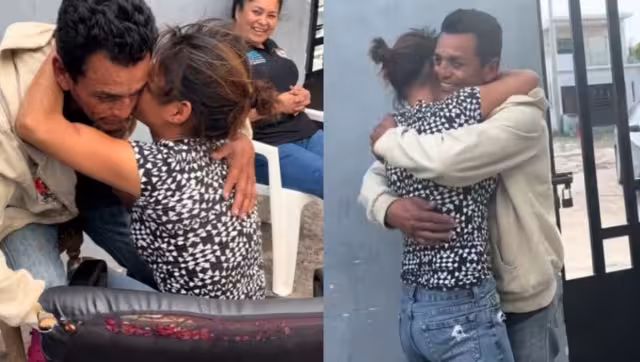 La joven decidió quedarse con su novio en el anexo