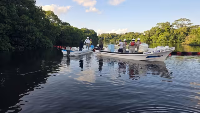 Las autoridades informaron que la situación se encuentra controlada y no representa un riesgo directo para la población que habita en las comunidades cercanas