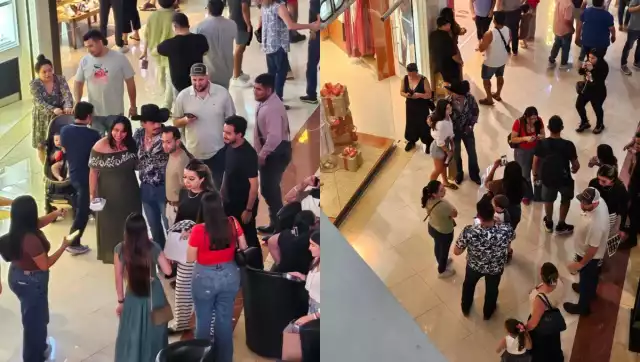 Confunden a “Christian Nodal” en Plaza Galerías de Mérida y se vuelve viral