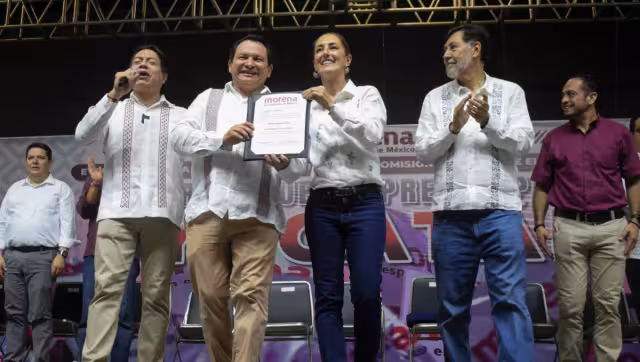El candidato a Gobernador de Yucatán, junto a Sheinbaum, busca hacer historia con la Cuarta Transformación.