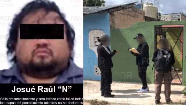 FGR capturo a Josué Raúl "N", presunto tratante de menores en Yucatán y sospechoso del homicidio de agentes en Morelos